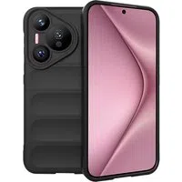 Custodia per Huawei Pura 70, Techsuit, Magic Shield, Nera — 3