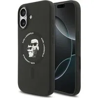Custodia MagSafe per Apple iPhone 17, Karl Lagerfeld, Ring Karl & Choupette, Nera — 3
