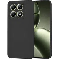 Custodia per Xiaomi 14T, Techsuit, SoftFlex, Nera — 3