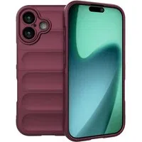Custodia per Apple iPhone 17, Techsuit, Magic Shield, Bordeaux — 3