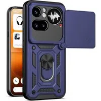 Custodia per Nothing Phone (4a) Pro, Techsuit, CamShield, Blu — 3