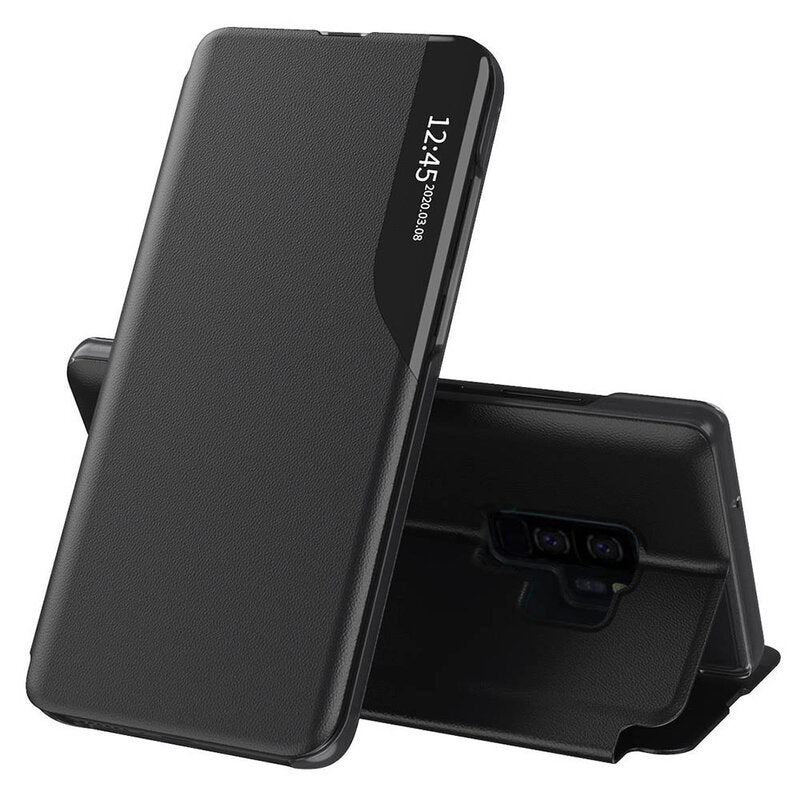 Techsuit Custodia per Samsung Galaxy S9+ G965, Techsuit, eFold, Nera