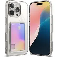 Custodia per Apple iPhone 16 Pro Max, Ringke, Fusion Card, Trasparente — 3