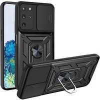 Custodia per Samsung Galaxy S20+ 5G G986 / S20+ G985, Techsuit, CamShield, Nera — 3