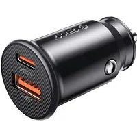 Caricatore Auto Orico PowerMini, 30W, 3A, 1 x USB-A - 1 x USB-C, Nero — 3
