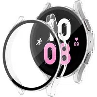Custodia Techsuit Defense360 Pro per Samsung Galaxy Watch5 / Watch4 Serie 40mm, Trasparente — 3