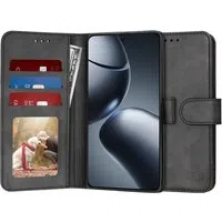 Custodia per Xiaomi 14T Pro, Techsuit, Diary Book, Nera — 3