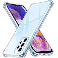 Custodia per Samsung Galaxy A23 5G A236 / A23 A235, Techsuit, Shockproof Clear, Trasparente — 3