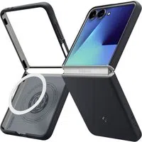 Custodia MagSafe per Samsung Galaxy Z Flip7 F766, Spigen, Caseology Nano Pop, Nera ACS11158 — 3