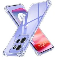 Custodia per Motorola Edge 50 Neo, Techsuit, Shockproof Clear, Trasparente — 3