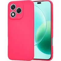 Custodia per Honor 400 Lite, Techsuit, SoftFlex, Rosa Scuro — 3
