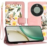 Custodia per Honor Magic8 Lite, Techsuit, FlipCraft, Rosa — 3