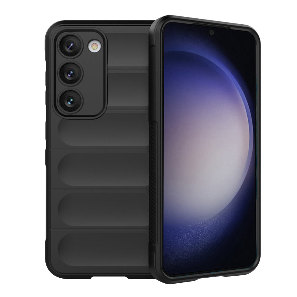 Techsuit Custodia per Samsung Galaxy S23 S911, Techsuit, Magic Shield, Nera