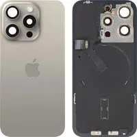 Cover Batteria Apple iPhone 15 Pro, Beige (Titanio Naturale), Swap Premium — 3
