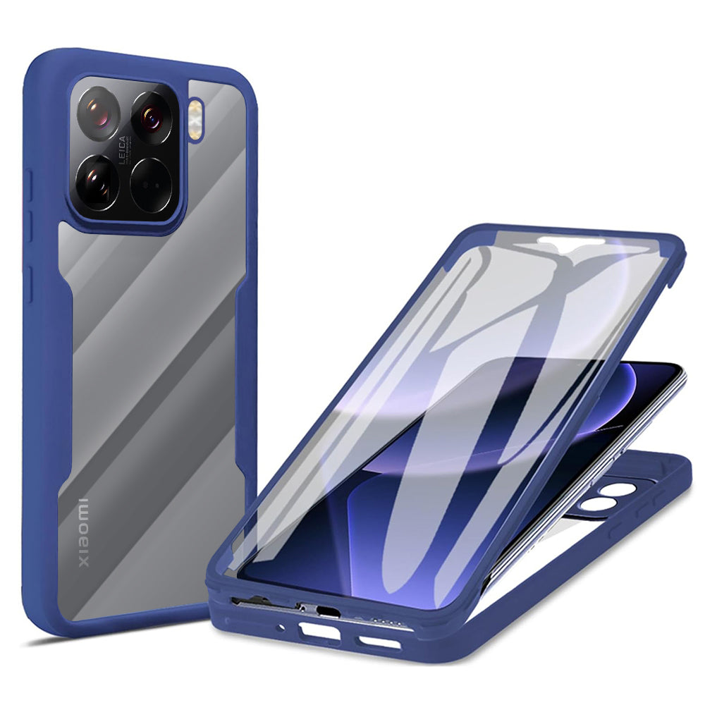 Techsuit Custodia per Xiaomi 15 Pro, Techsuit, ColorVerse 360, Blu