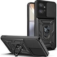 Custodia per Motorola Moto G32, Techsuit, CamShield, Nera — 3