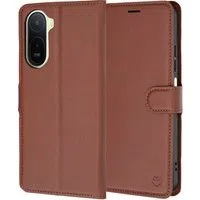 Custodia per Xiaomi Redmi A7 Pro 4G, Techsuit, Leather Folio, Marrone — 3