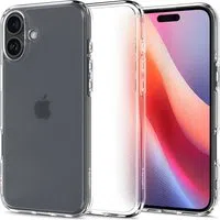 Custodia per Apple iPhone 16, Spigen, Ultra Hybrid, Trasparente Satinata ACS08199 — 3