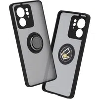 Custodia per Motorola Edge 40, Techsuit, Glinth, Nera — 3