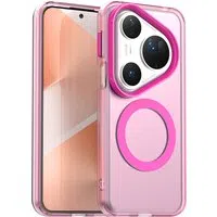 Custodia MagSafe per Huawei Pura 80 Ultra, Techsuit, CandyCase, Rosa — 3
