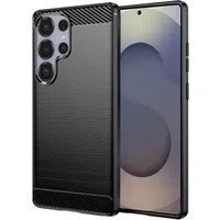 Custodia per Samsung Galaxy S25 Ultra S938, Techsuit, Carbonio, Nera — 3