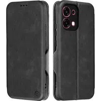 Custodia per Oppo A6 Pro 5G / A6 Pro 4G, Techsuit, Safe Wallet Plus, Nera — 3