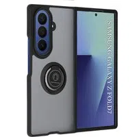 Custodia per Samsung Galaxy Z Fold7 F966, Techsuit, Glinth, Nera — 3