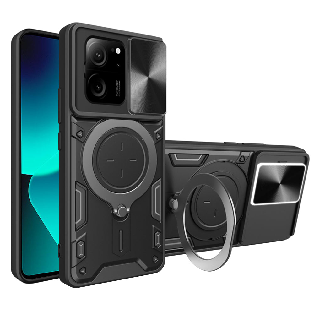 Techsuit Custodia per Xiaomi 13T Pro / 13T, Techsuit, CamGuard Pro, Nera