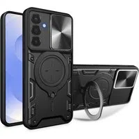 Custodia per Samsung Galaxy S25 S931, Techsuit, CamGuard Pro, Nera — 3