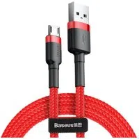 Cavo dati e ricarica USB-A - microUSB Baseus Cafule, 18W, 1m, rosso CAMKLF-B09 — 3