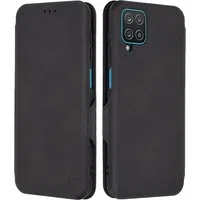 Custodia per Samsung Galaxy A12 Nacho A127 / A12 A125, Techsuit, Safe Wallet Plus, Nera — 3