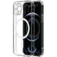 Custodia MagSafe per Apple iPhone 13, OEM, antiurto, trasparente — 3