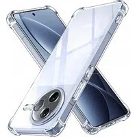 Custodia per Xiaomi Poco F7 Pro, Techsuit, Shockproof Clear, Trasparente — 3