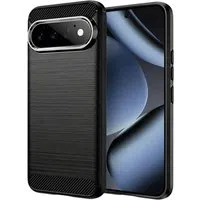 Custodia per Google Pixel 11 Pro / 11, Techsuit, Carbonio, Nera — 3