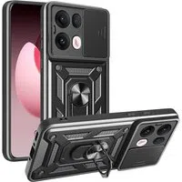 Custodia per Oppo Reno13 Pro, Techsuit, CamShield, Nera — 3