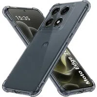 Custodia per Motorola Edge 70 Pro, Techsuit, Shockproof Clear, Fumo — 3