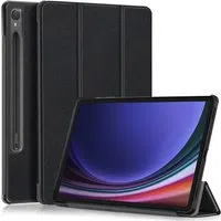 Custodia per Samsung Galaxy Tab S9 FE / Tab S9 / Tab S10 FE, Techsuit, FoldPro, Nera — 3