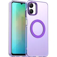 Custodia MagSafe per Samsung Galaxy A06 A065, Techsuit, CandyCase, Viola — 3