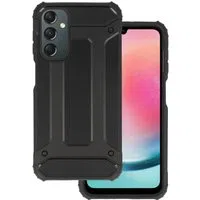 Custodia per Samsung Galaxy A25 A256, Techsuit, Hybrid Armor, Nera — 3