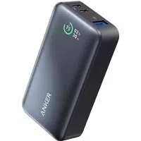 Batteria esterna Anker 533, 10000 mAh, 30 W, QC + PD, 1 x USB-A - 2 x USB-C, nero A1256G12 — 3