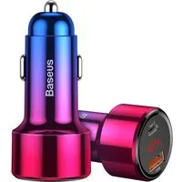 Caricabatterie Auto Baseus Magic Display Series, 45W, 5A, 1 x USB-A - 1 x USB-C, Multicolore CCMLC20C-09 — 3