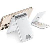 Portafoglio MagSafe, ESR, Stand, Bianco — 3