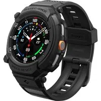 Custodia Spigen Rugged Armor Pro per Samsung Galaxy Watch8 Classic, Nera Opaca ACS10013 — 3