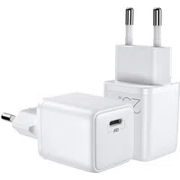 Caricabatterie Rete Joyroom L-P251, 25W, 3A, 1 x USB-C, Bianco — 3