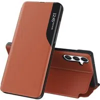 Custodia per Samsung Galaxy S25 FE, Techsuit, eFold, Arancione — 3