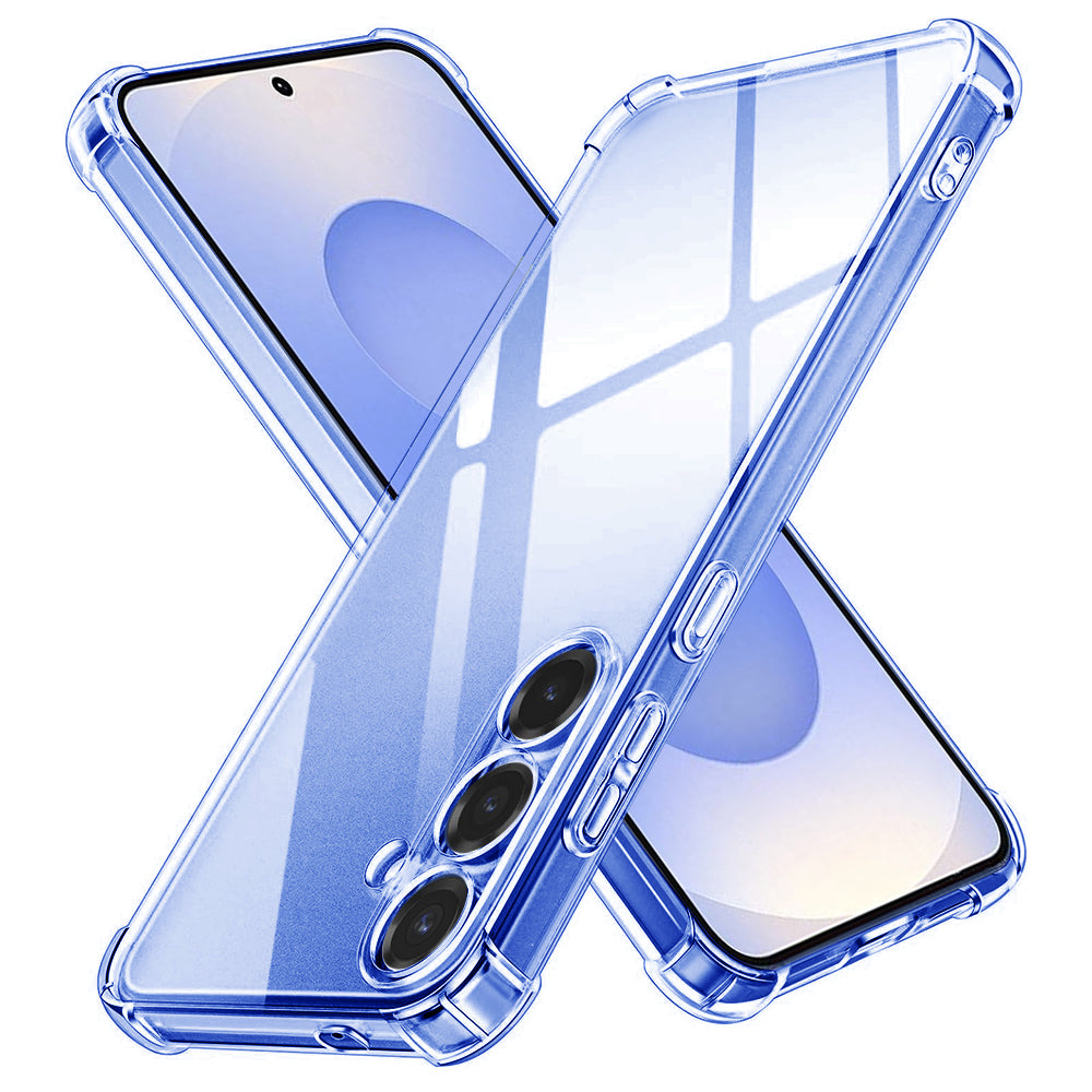 Techsuit Custodia per Samsung Galaxy S25 S931, Techsuit, Shockproof Clear, Trasparente