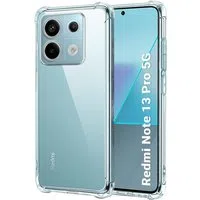 Custodia per Xiaomi Poco X6 / Note 13 Pro 5G, Techsuit, Shockproof Clear, Trasparente — 3