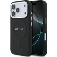 Custodia MagSafe per Apple iPhone 17 Pro, Guess, Classic Logo, Nera — 3