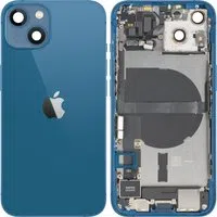 Copertura Batteria Apple iPhone 13, Con Scocca Centrale, Parti Complete, Blu, Swap Premium — 3