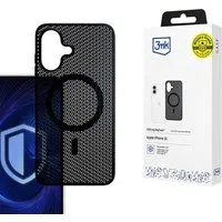 Custodia MagSafe per Apple iPhone 16, 3MK, COOLing, Nera — 3